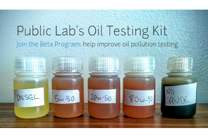 Public Laboratory Oil Testing Kit Beta Program - SciStarter