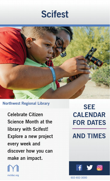 Citizen Science Month SciFests at the Library! - SciStarter