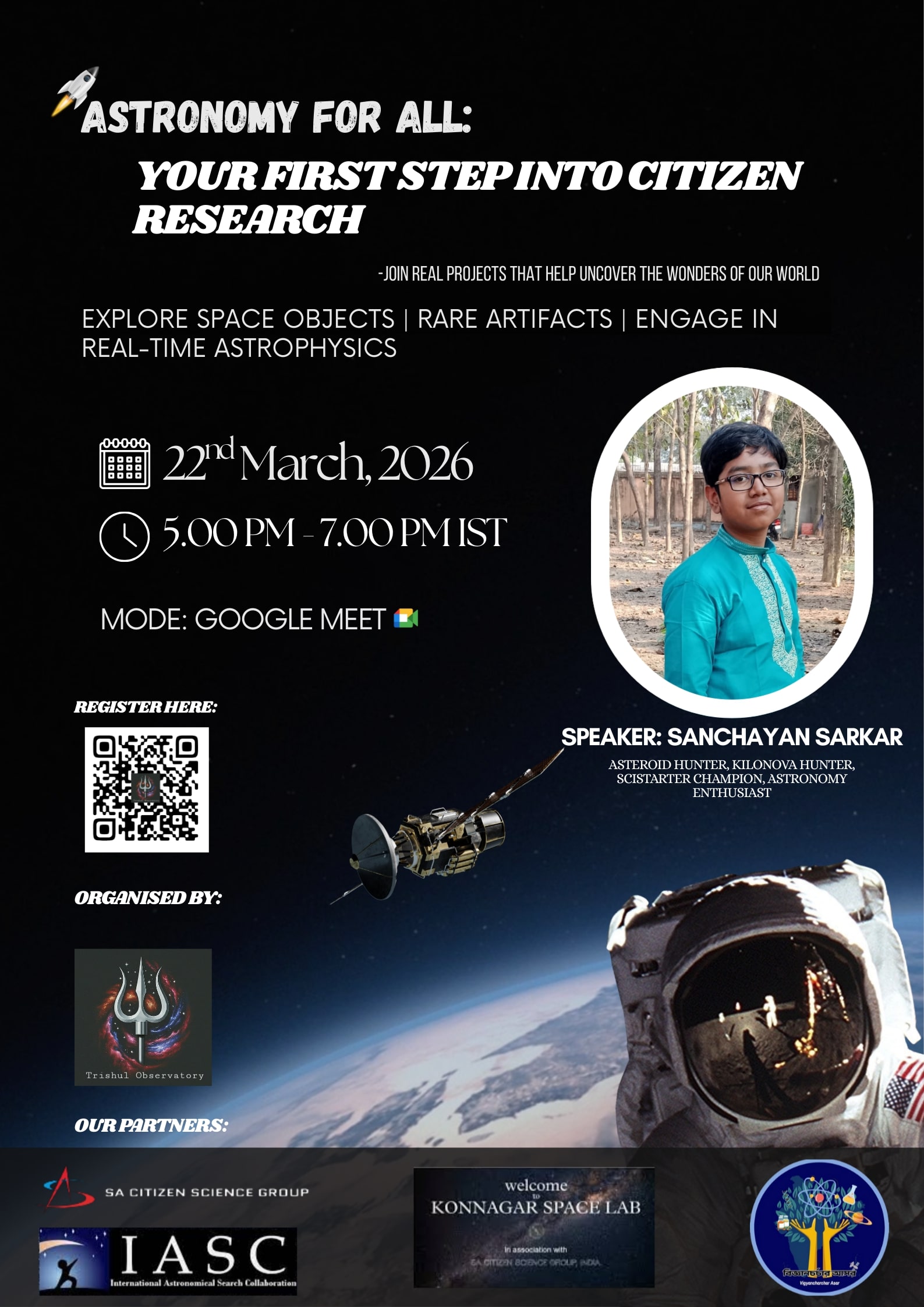 Astronomy For All Your First Step Into Citizen Research Scistarter